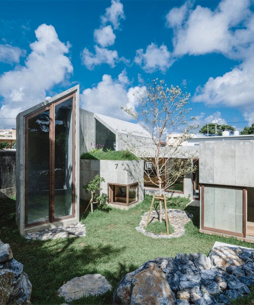 studio cochi architects' house in sonda curves and splits around a lush, private garden
